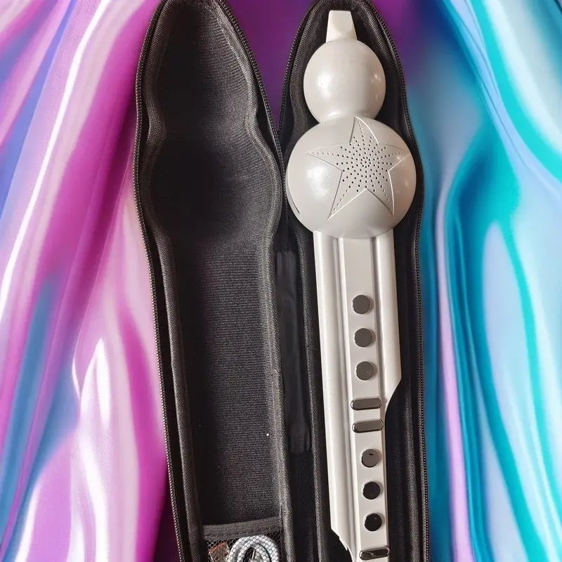 Musical Instrument You Blow Into - Corno elettrico in seta, strumento musicale