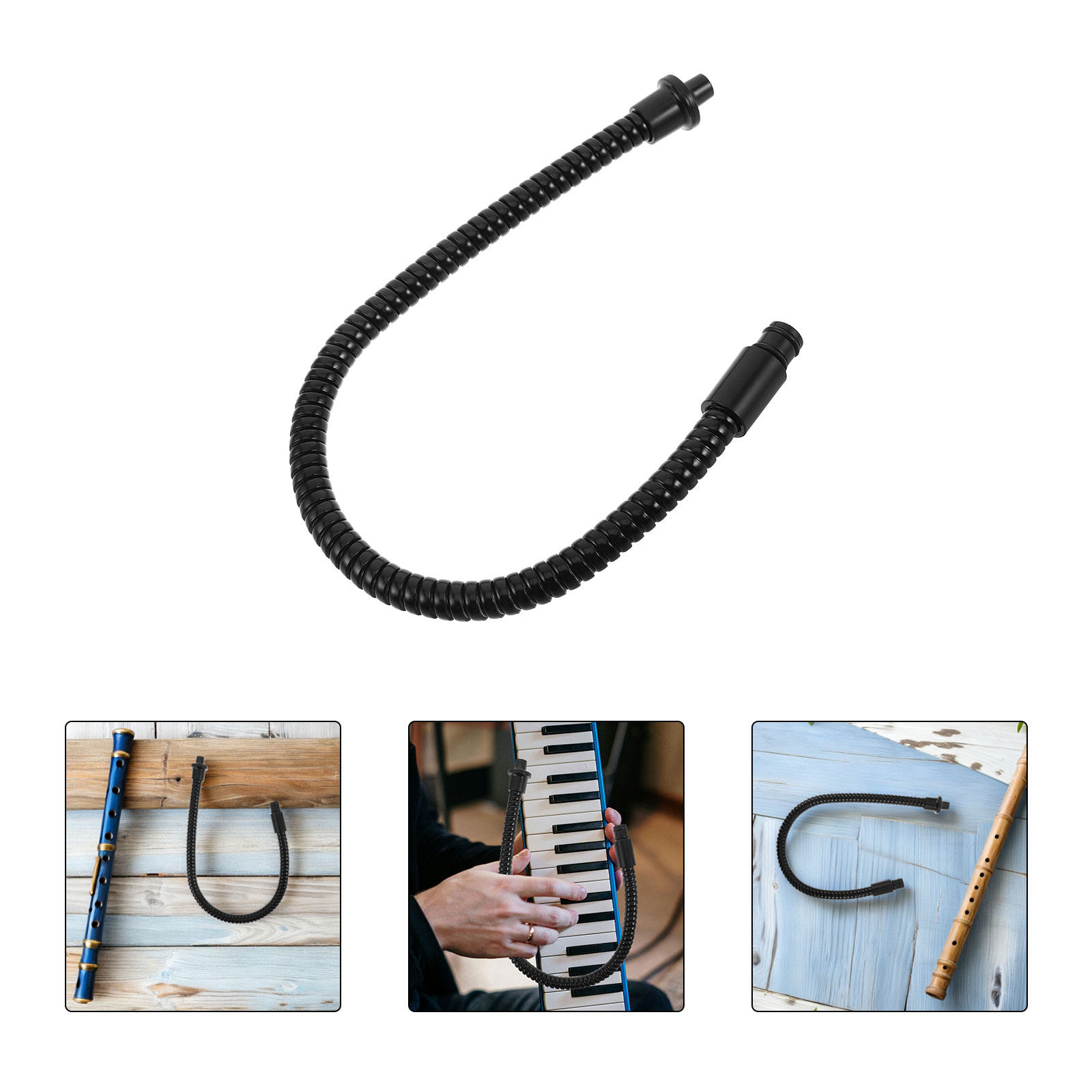 Musical Instrument You Blow Into - Tubo Bocchino Lungo in Metallo per