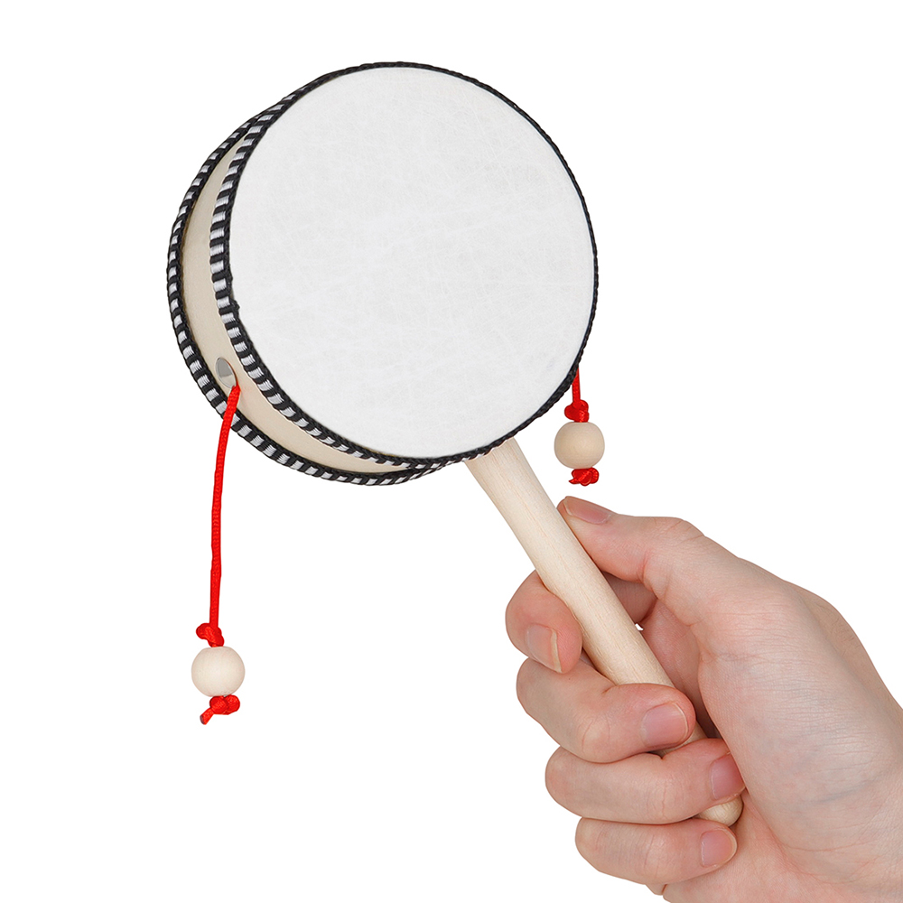 A Musical Instrument You Shake - Sonaglio Musicale in Legno Nero da