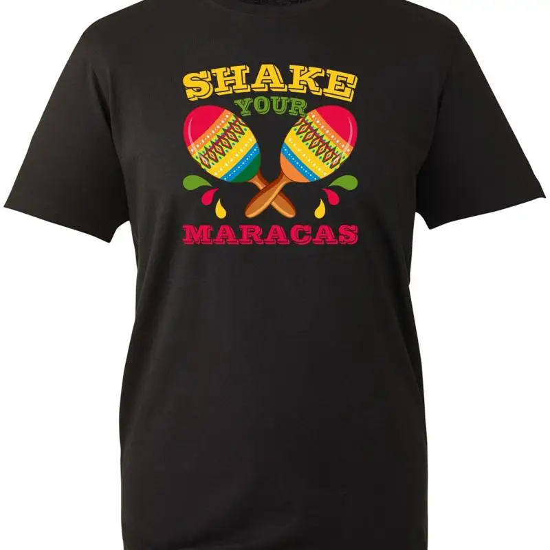 A Musical Instrument You Shake - T-shirt Shake Your Maracas, divertente, con