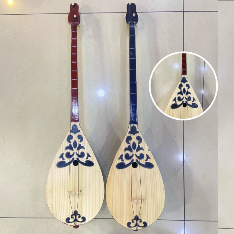 Musical Instrument Drawing - 80CM Dombra 2 corde Kazak Kazak