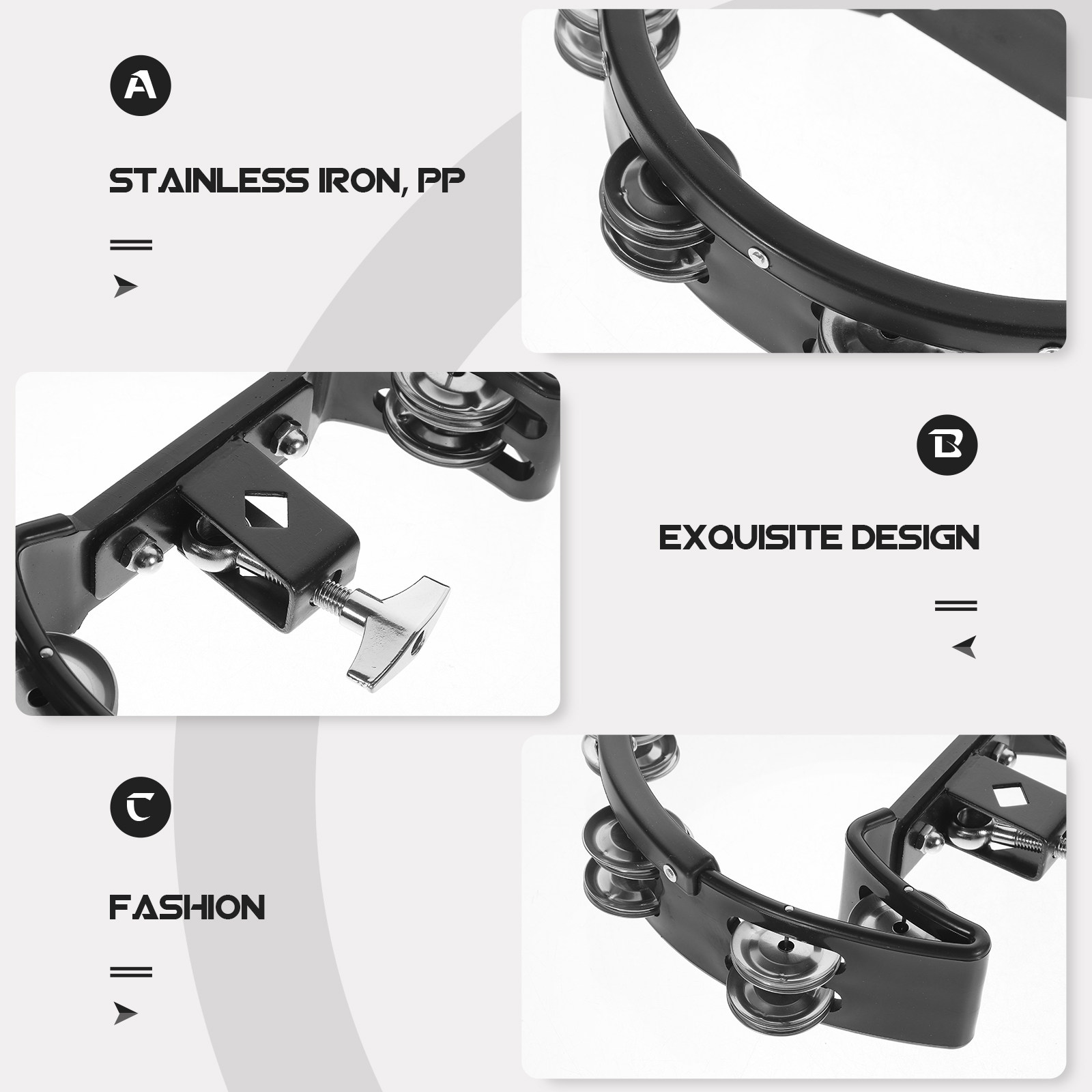 A Musical Instrument You Shake - Campanello a mano professionale per percussioni,