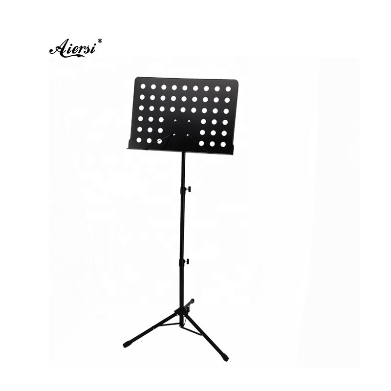 Musical Instrument Book - Supporto per spartiti pieghevole in metallo