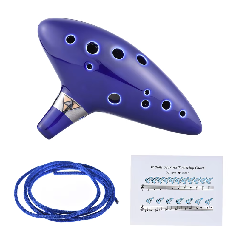 Ocarina in ceramica a 12 fori  - Musical Instrument Book recensione e prezzo
