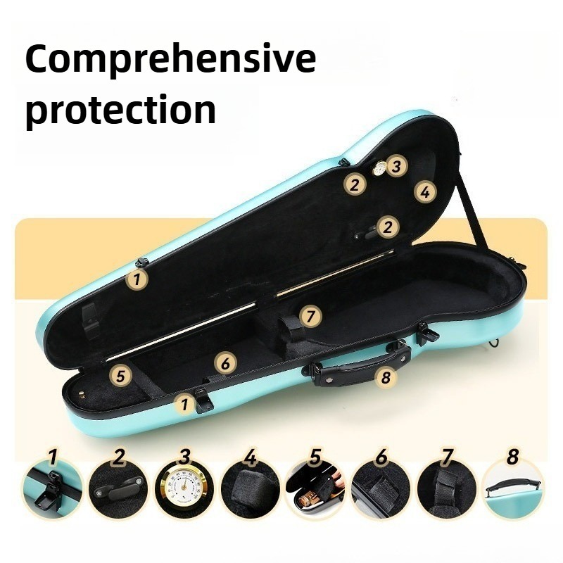 Custodia per violino in fibra  - Musical Instrument Box recensione e prezzo