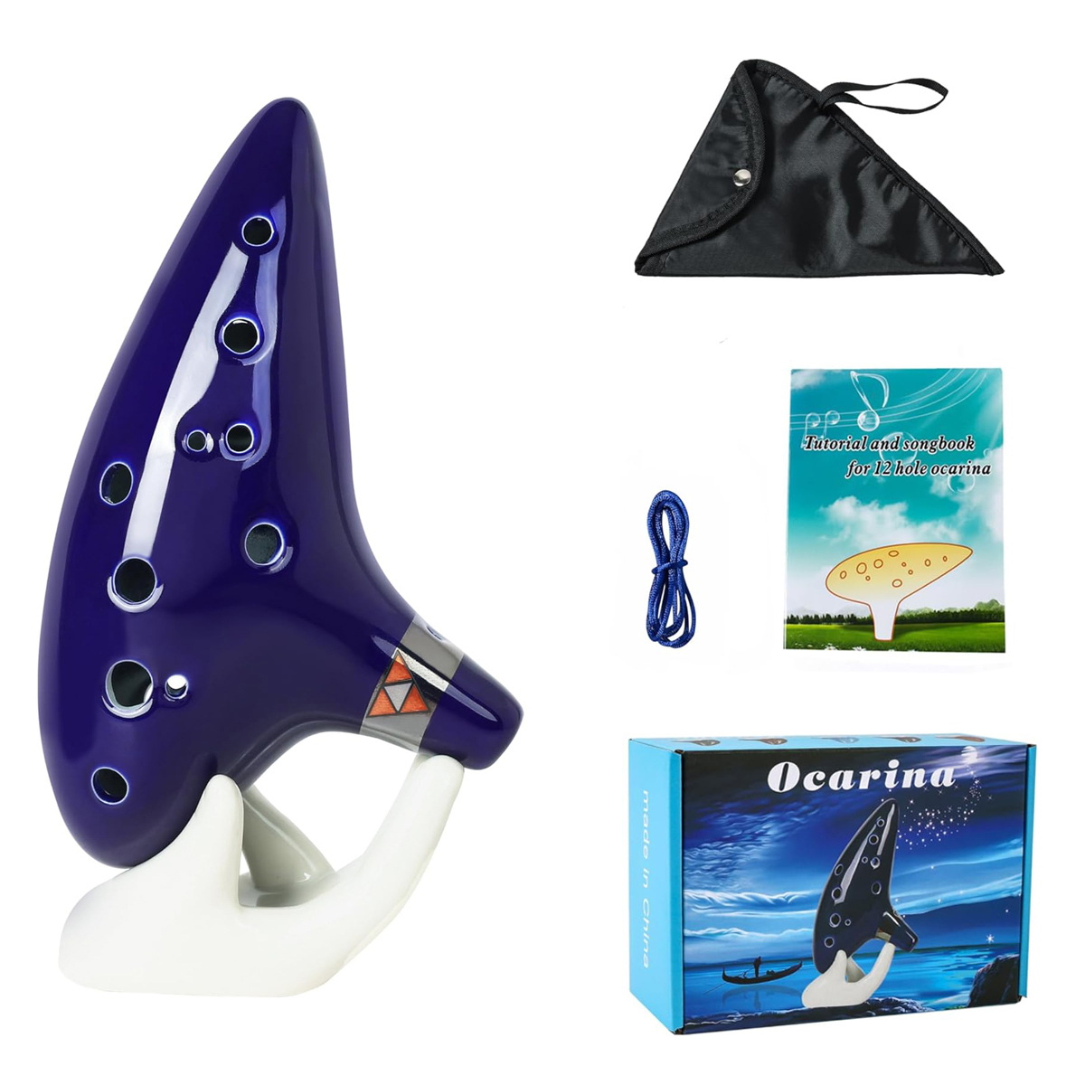 Nuova Ocarina in Ceramica a 12 - Musical Instrument Book recensione e prezzo