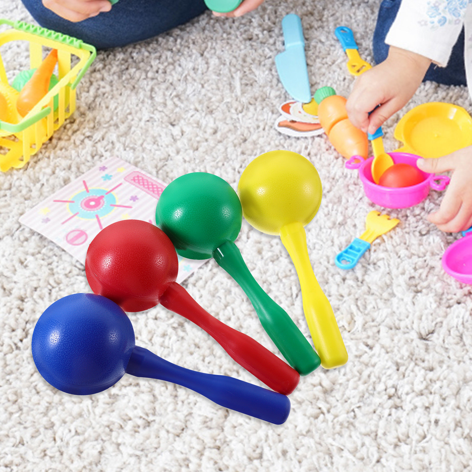8 Pezzi di Maracas per Bambini - A Musical Instrument You Shake recensione e prezzo