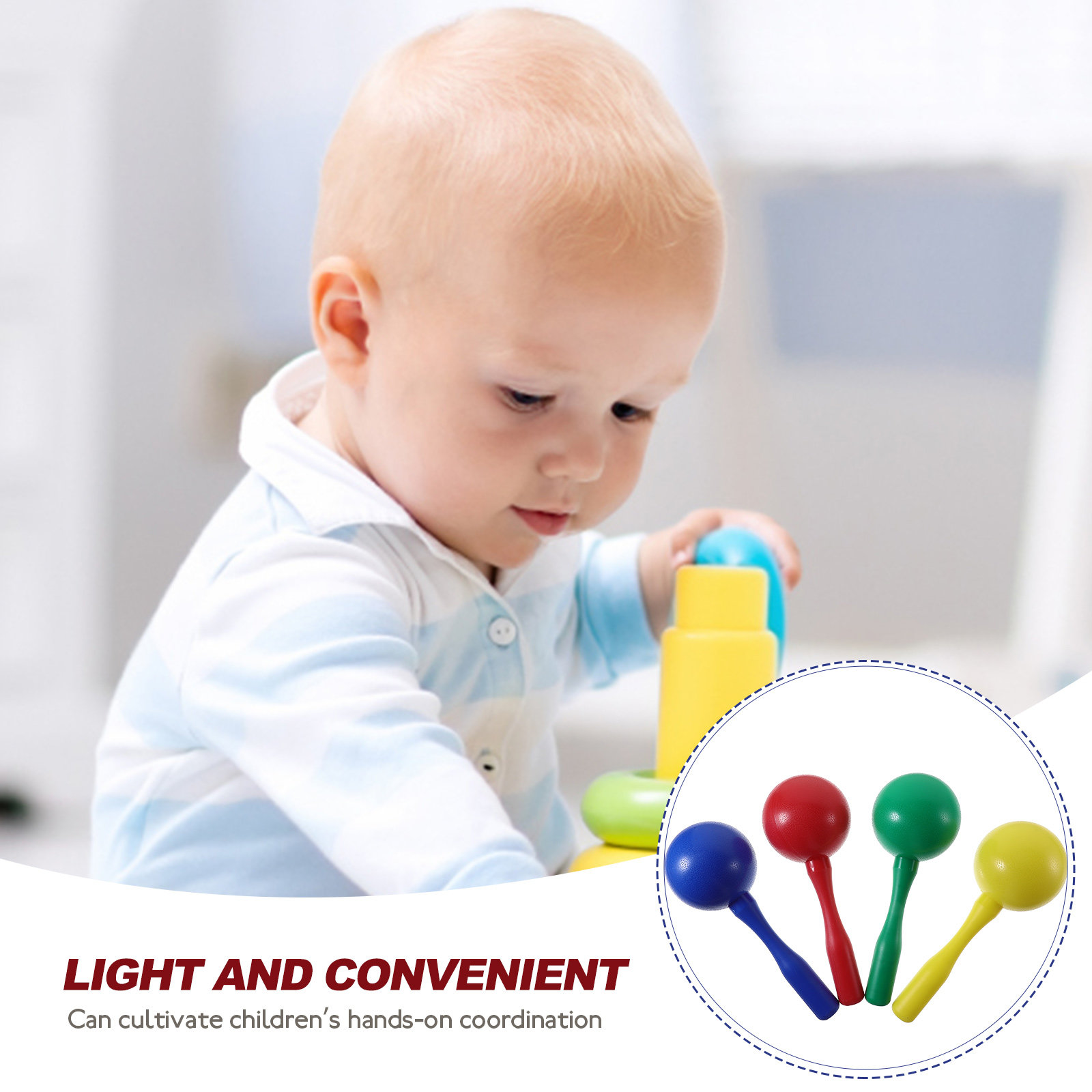 Set di 8 Maracas, Strumento Mu - A Musical Instrument You Shake recensione e prezzo
