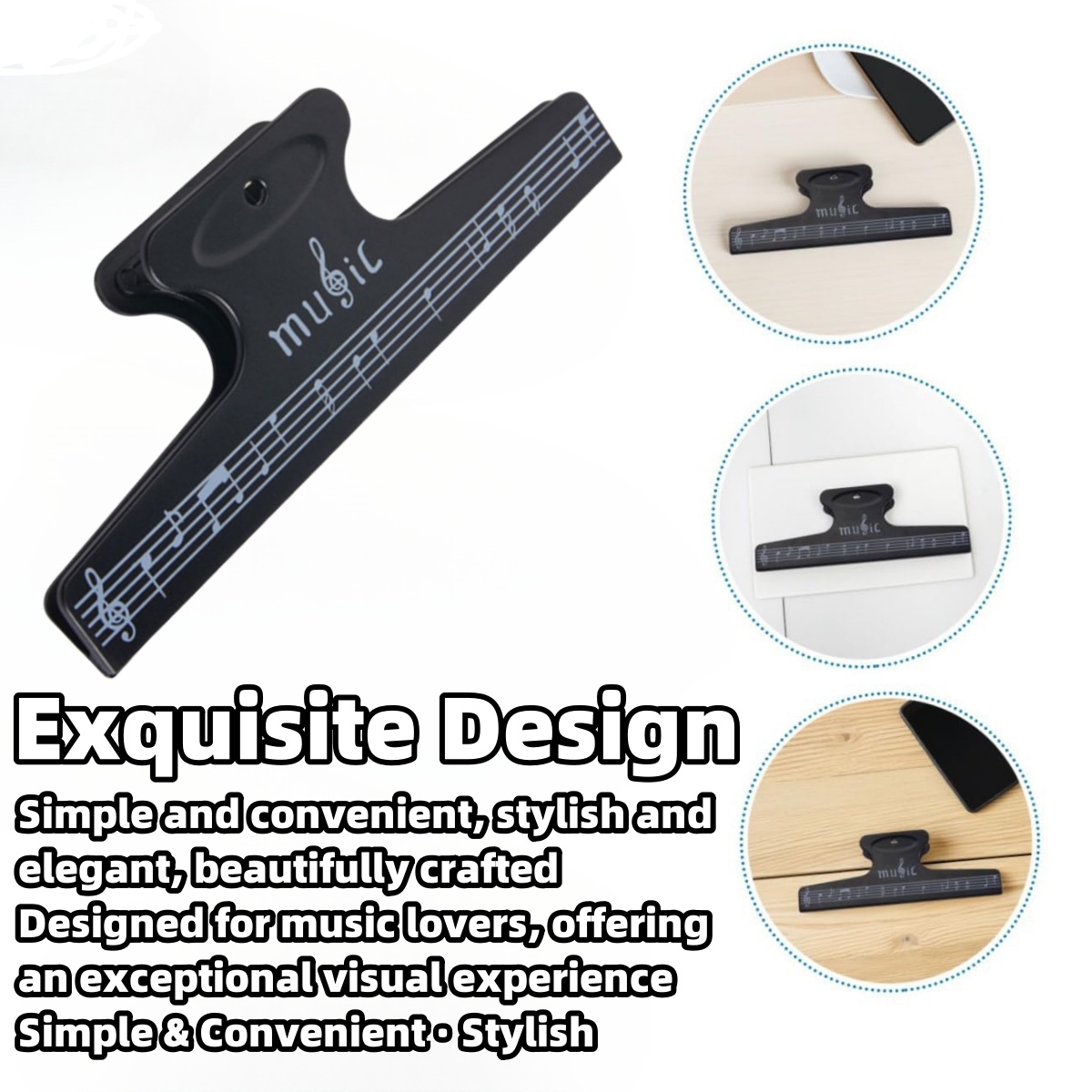 Clip per spartiti Pagina del l - Musical Instrument Book recensione e prezzo