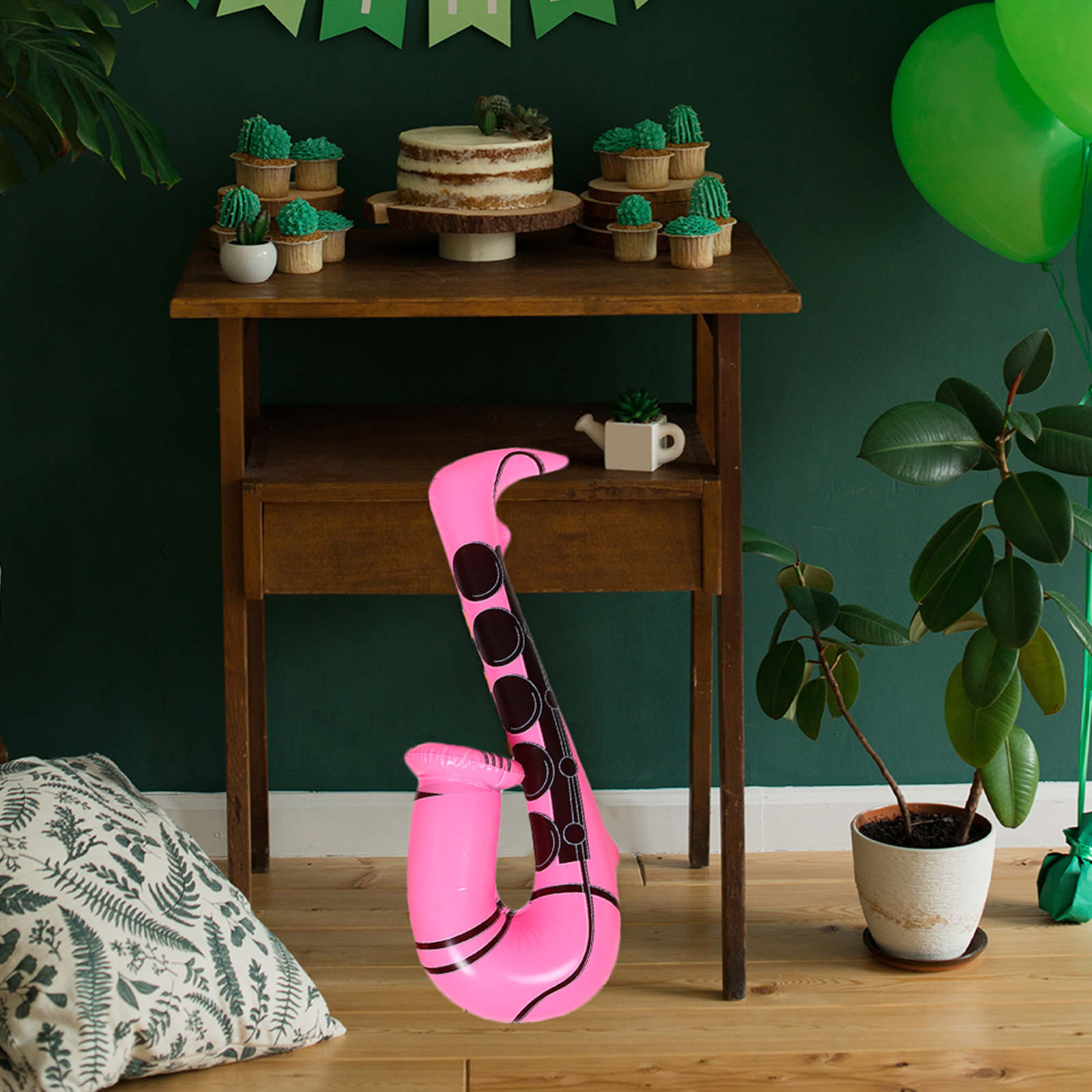 4 Pezzi di Sassofoni Gonfiabil - Musical Instrument You Blow Into recensione e prezzo