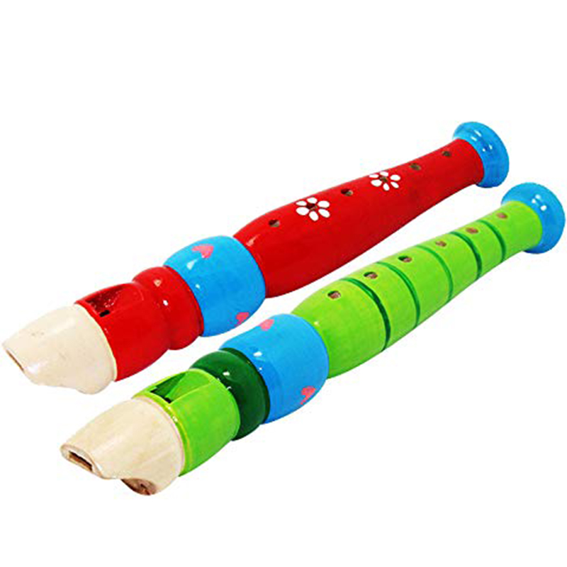 2 pz Flauto di Legno 20 cm Col - Musical Instrument Drawing recensione e prezzo