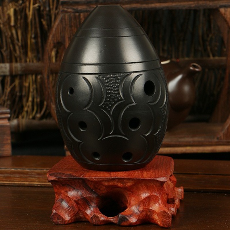 8 fori Ocarina Nero Ceramica p - Musical Instrument Drawing recensione e prezzo