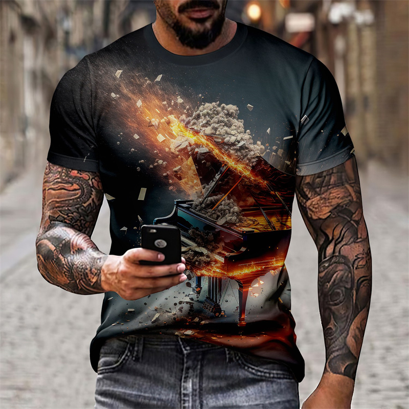 T-shirt musicale per strumenti - Musical Instrument Japan recensione e prezzo